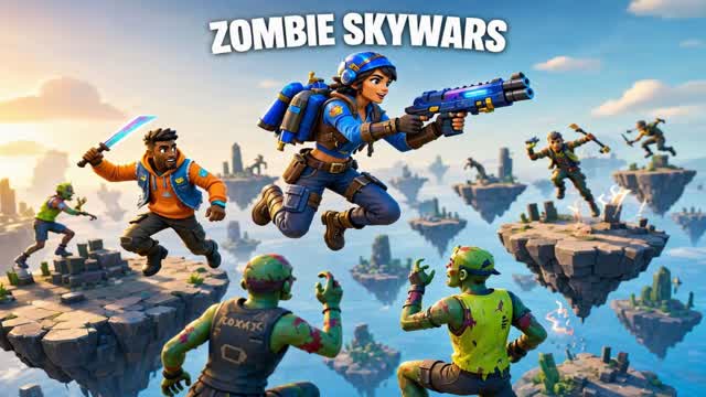 ZOMBIE SKYWARS — Fortnite Creative map