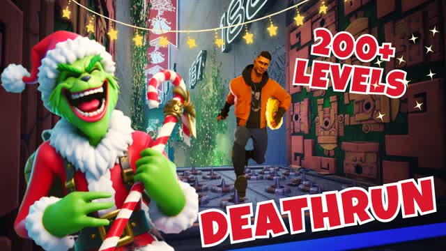 ⭐500+ LEVEL DEATHRUN ⭐ — Fortnite Creative map cover art