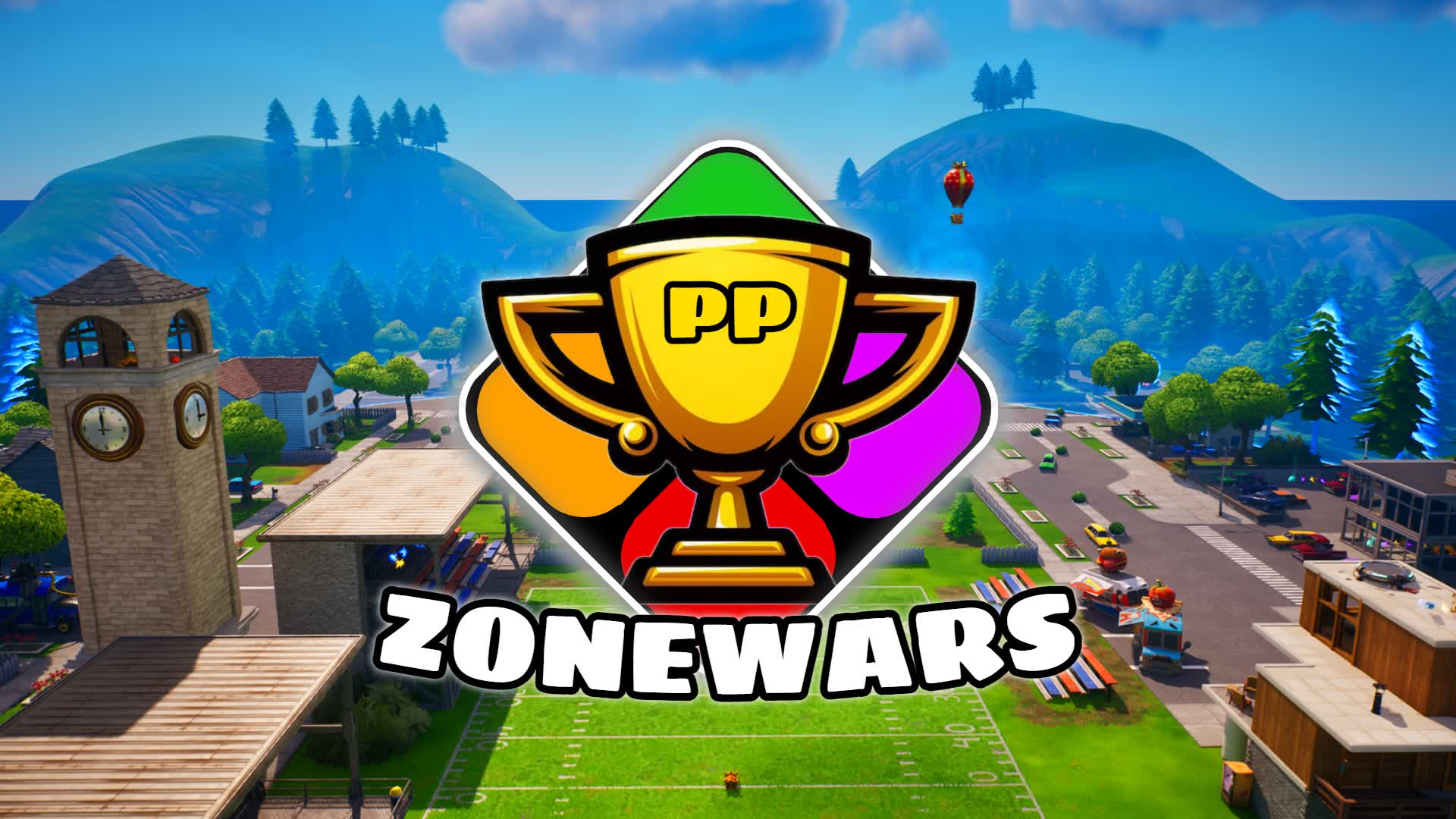 PLEASANT ZONE WARS 🏆 — Fortnite Creative map