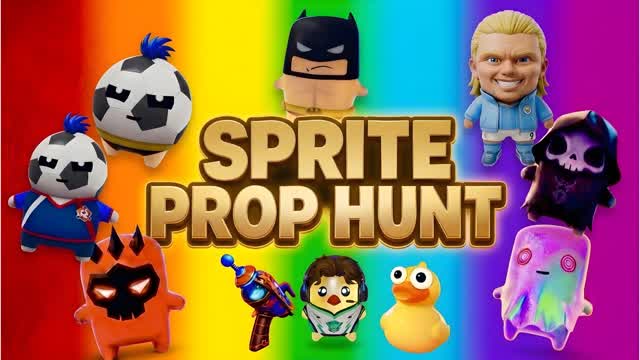 SPRITE PROP HUNT — Fortnite Creative map