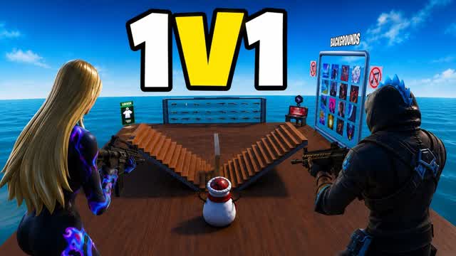 🎮IBIZO 🎮 🎯1V1 MAP💯 — Fortnite Creative map cover art