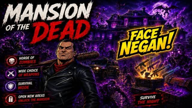 Mansion of the dead — Fortnite Creative map