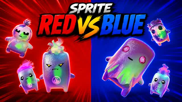 RED VS BLUE LOCKDOWNS🔵🔴 — Fortnite Creative map cover art