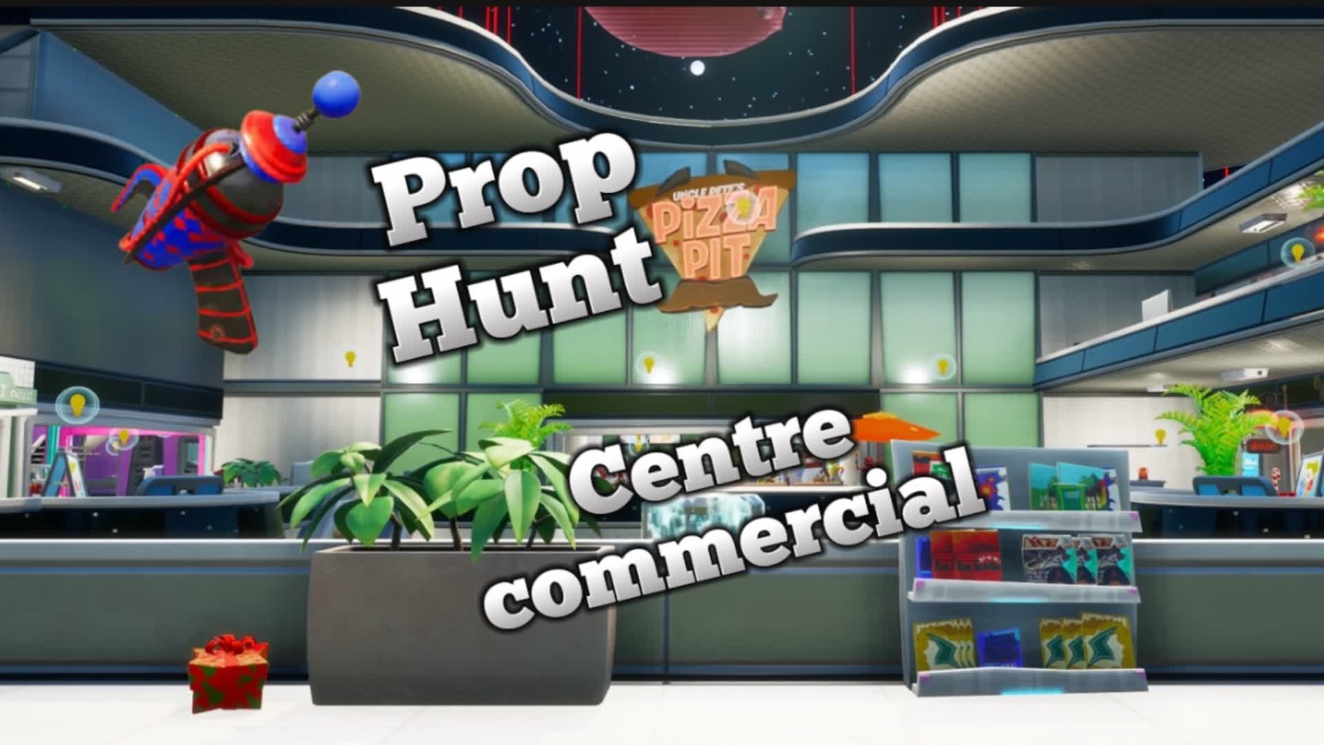 Prop Hunt centre commercial — Fortnite Creative map
