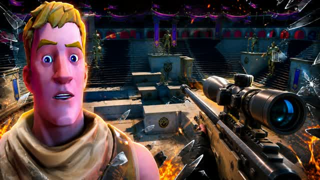 COLISEUM SNIPER 🐉 — Fortnite Creative map cover art