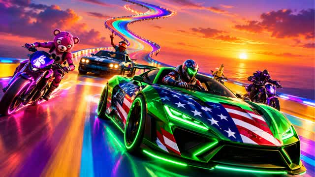 🌄DRIVE CITY  2026 — Fortnite Creative map