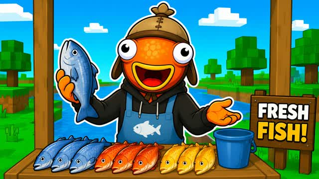 FISHING TYCOON — Fortnite Creative map