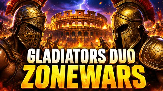 Gladiators Zone Wars [DUOS] — Fortnite Creative map