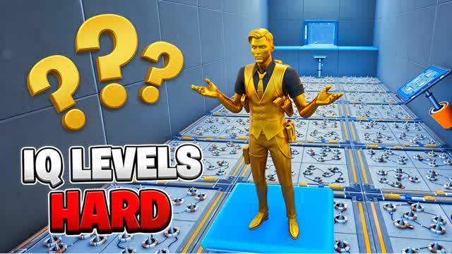 🧠IQ HARD PARKOUR DEATHRUN🧠 الشكويف — Fortnite Creative map
