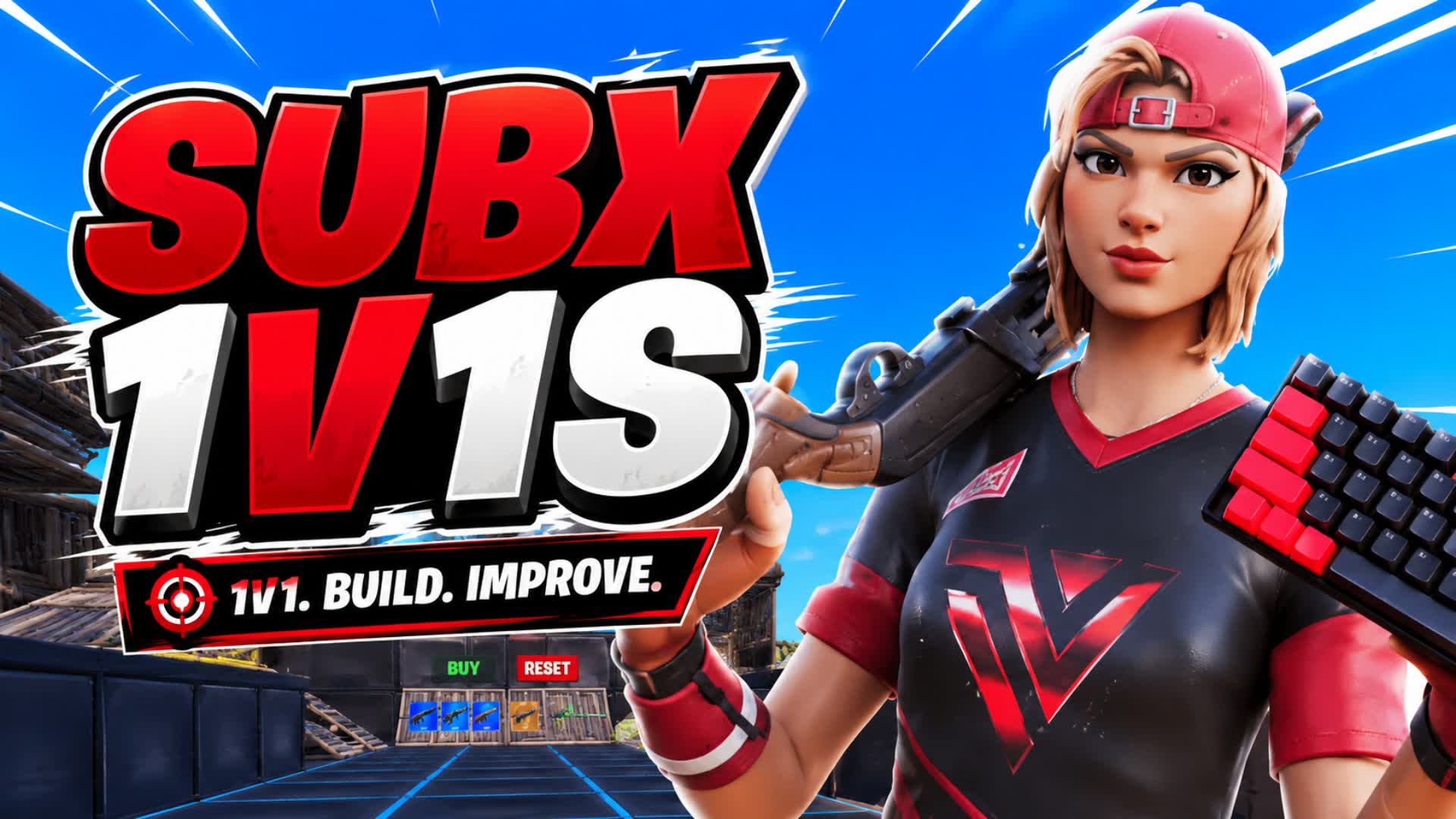 SubX 1v1s — Fortnite Creative map