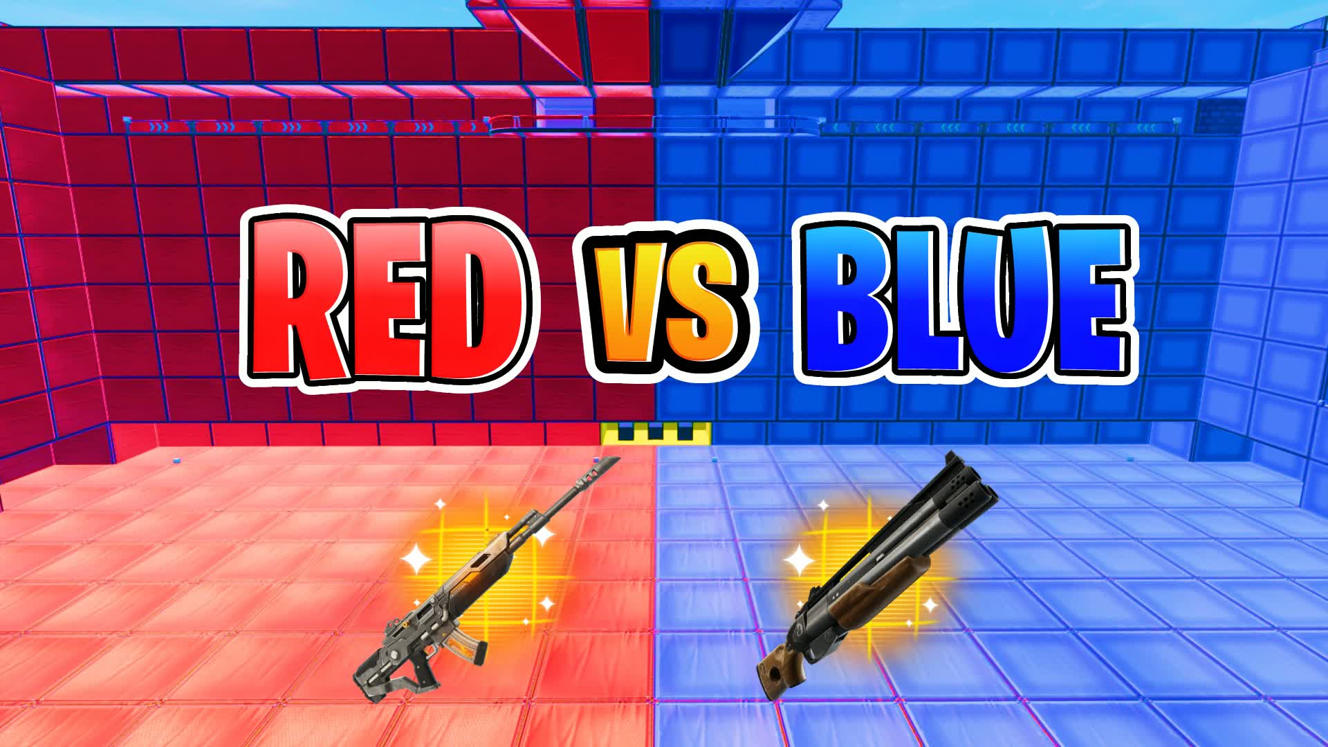 CLASSIC RED VS BLUE — Fortnite Creative map