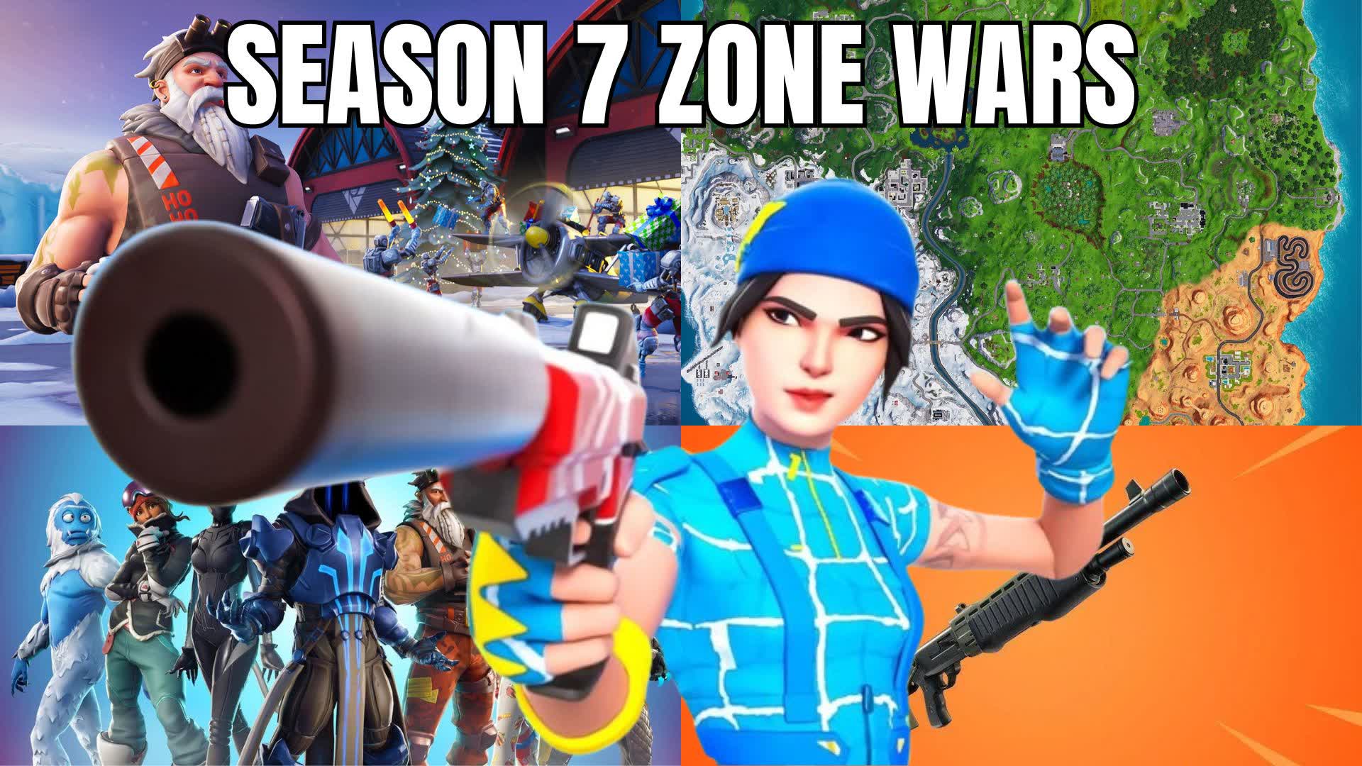 SEASON 7 ZONE WARS — Fortnite Creative map