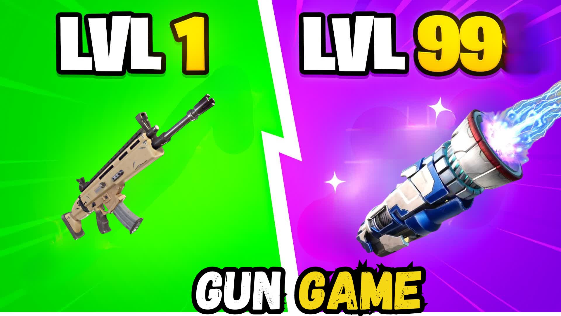 GUN GAME - حشر 🔫 — Fortnite Creative map