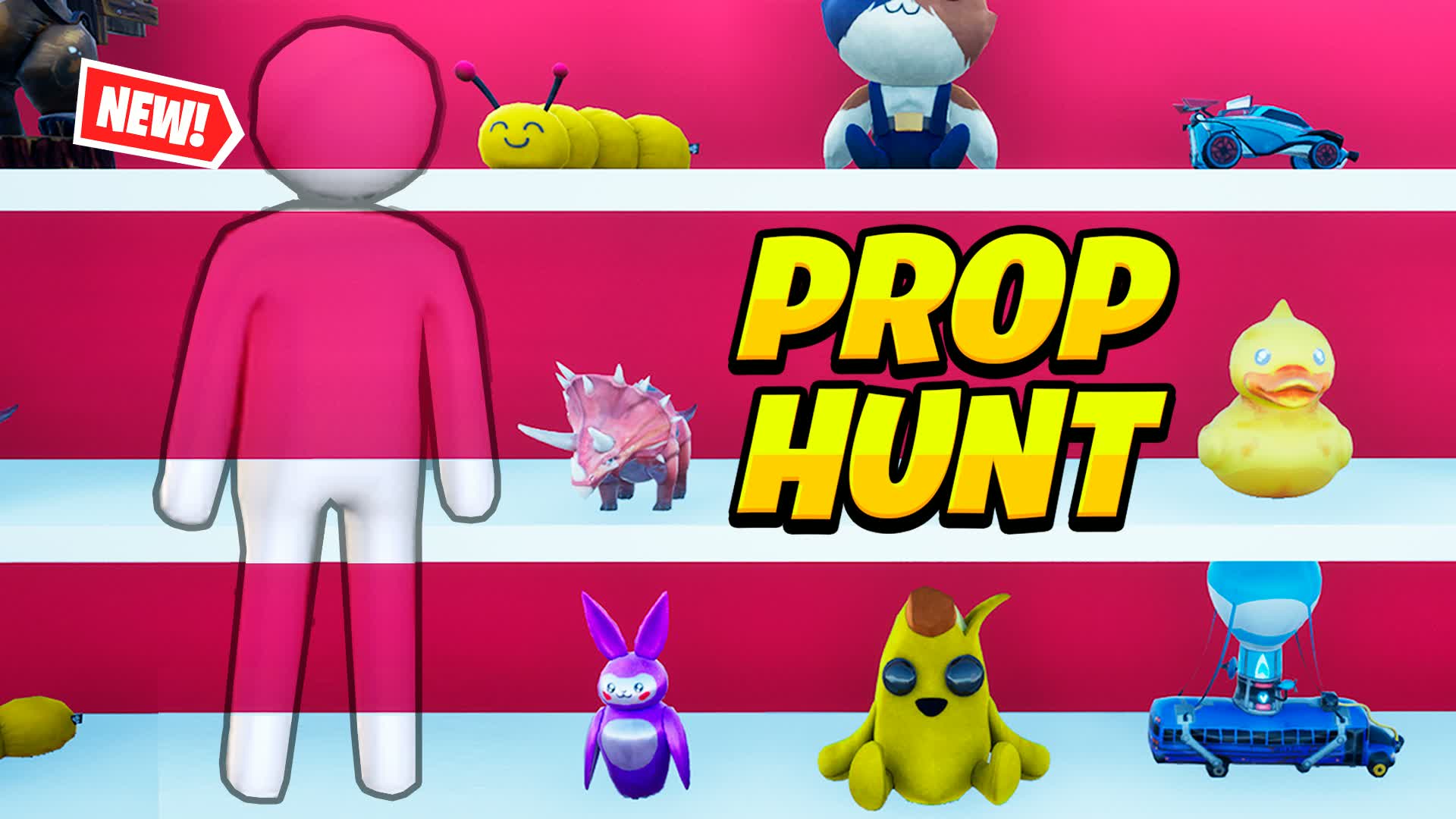 MARKET PROP HUNT — Fortnite Creative map