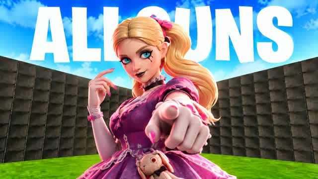 FFA ALL GUNS PVP — Fortnite Creative map