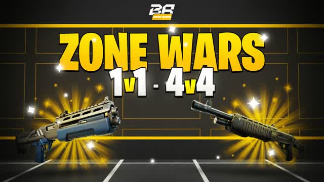 BRTK ZONE WARS (1V1 TO 4V4) — Fortnite Creative map cover art
