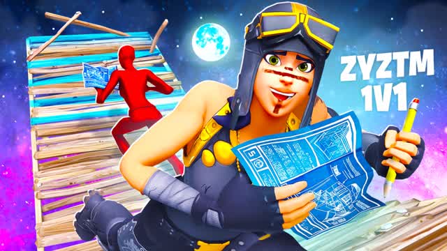 1V1 BUILD FIGHTS! [ZYZTM] — Fortnite Creative map cover art