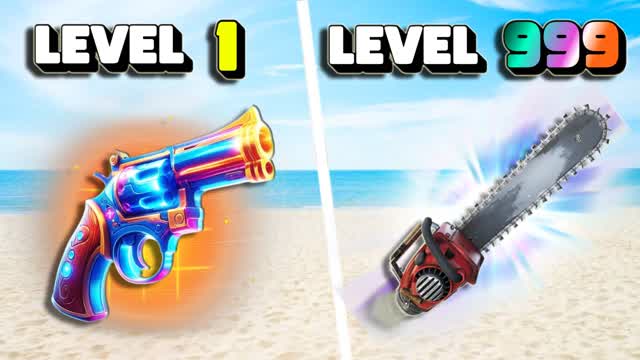 EXOTIC GUN GAME🎯ZERO BUILD🚀 — Fortnite Creative map cover art