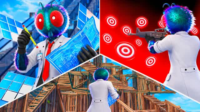 KEYU TRAINING🎯 PRACTICE AIM EDIT PIECE — Fortnite Creative map