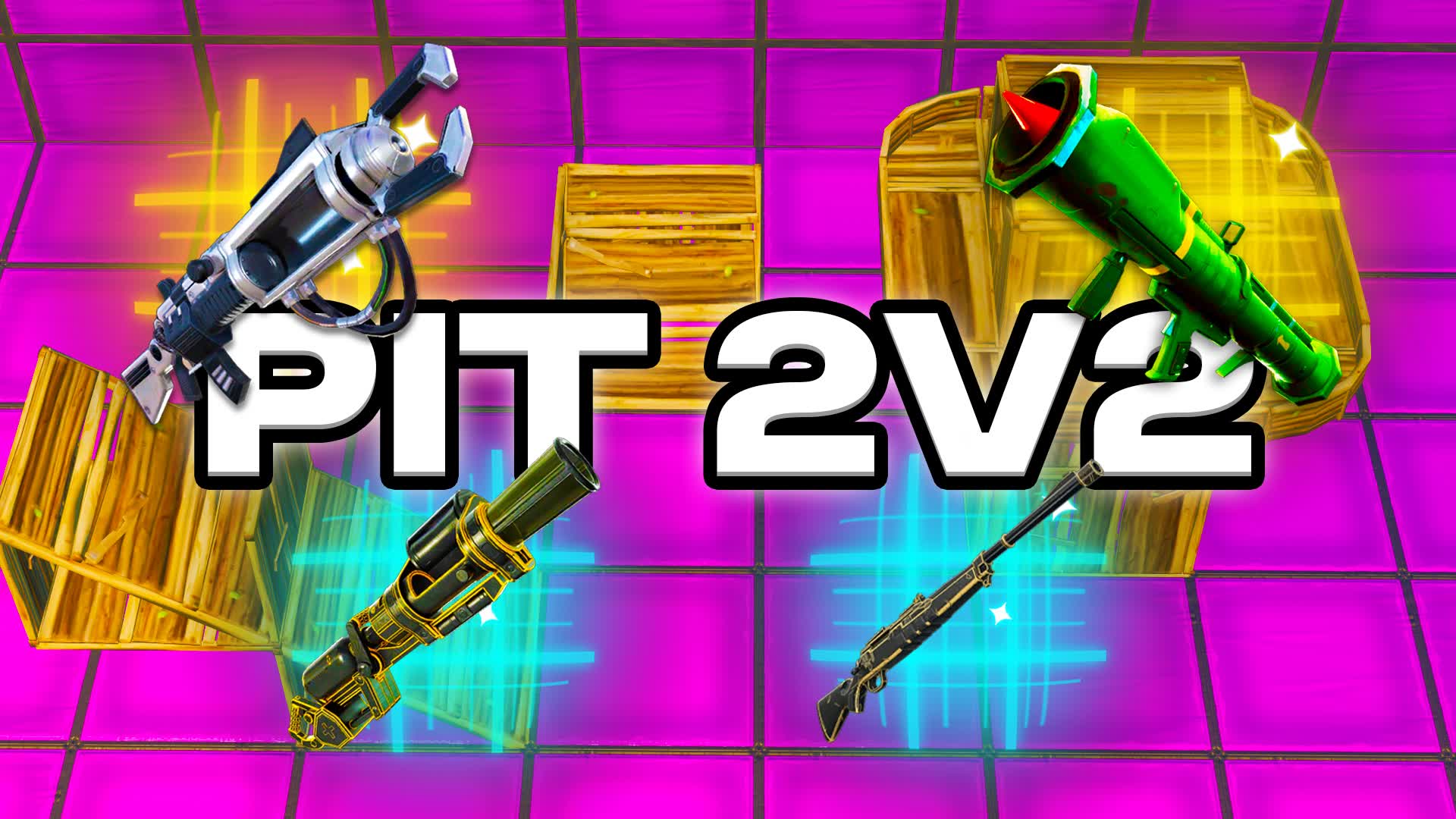 🔫PIT 2V2 — Fortnite Creative map