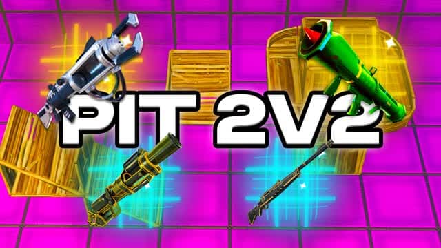 🔫PIT 2V2 — Fortnite Creative map cover art