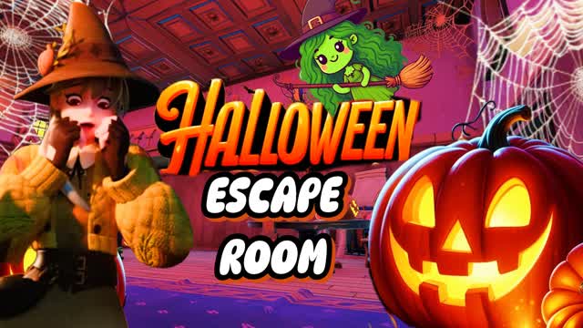 ESCAPE HALLOWEEN CASTLE — Fortnite Creative map cover art