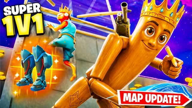 SUPER 1V1 PRACTICE — Fortnite Creative map