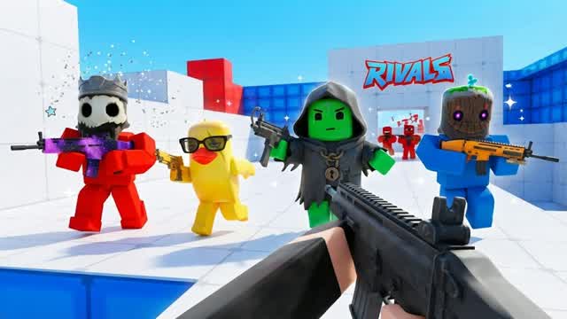 RIVALS RED VS BLUE🔵🔴RZEGZE — Fortnite Creative map