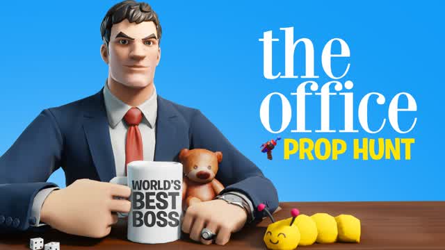 👨‍💼THE OFFICE - PROP HUNT👀 — Fortnite Creative map cover art