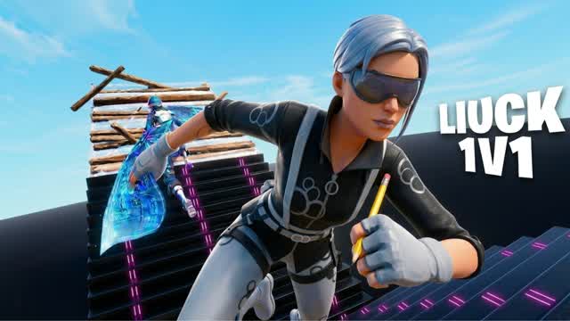LIUCK 1V1 BUILD FIGHT! — Fortnite Creative map
