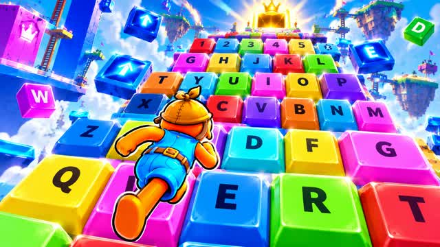 ASMR KEYBOARD ESCAPE TOWER — Fortnite Creative map