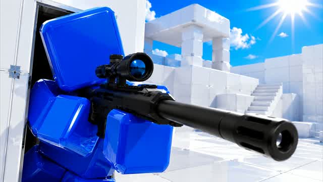BLUE VS RED POINT 🔵🔴 — Fortnite Creative map