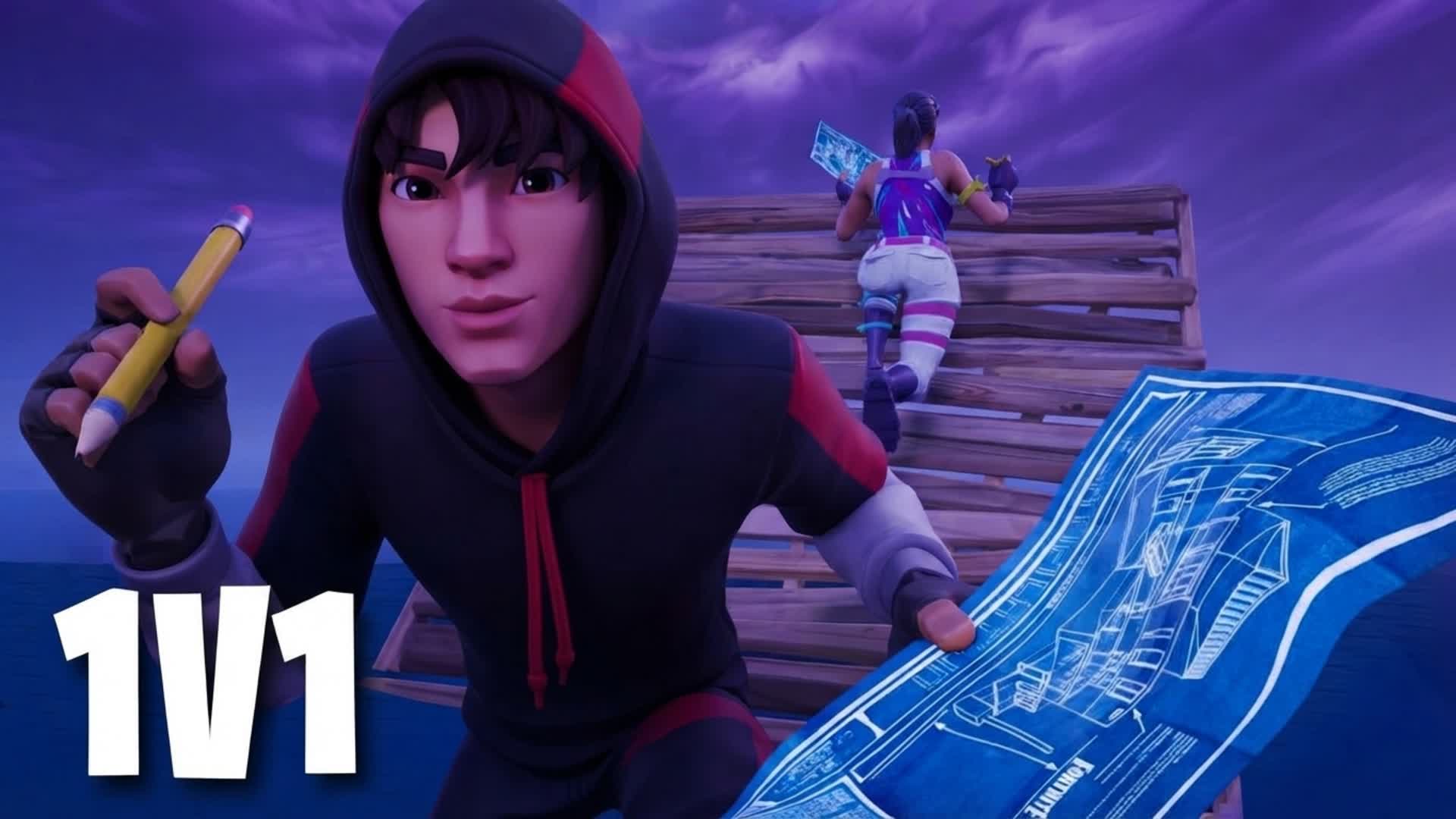 1V1 BUILD FIGHT [NONEE] — Fortnite Creative map