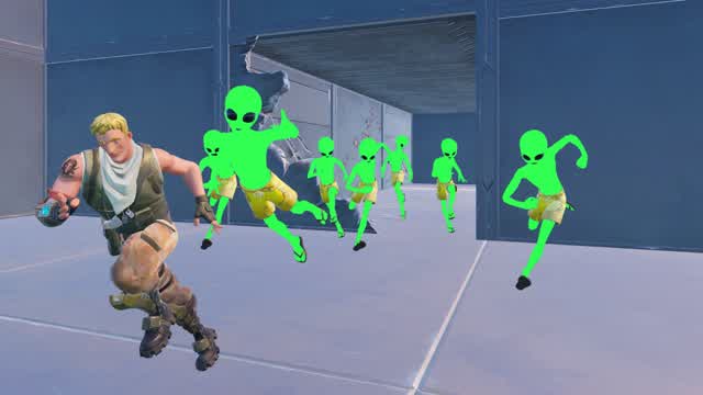Escape Area 51 — Fortnite Creative map