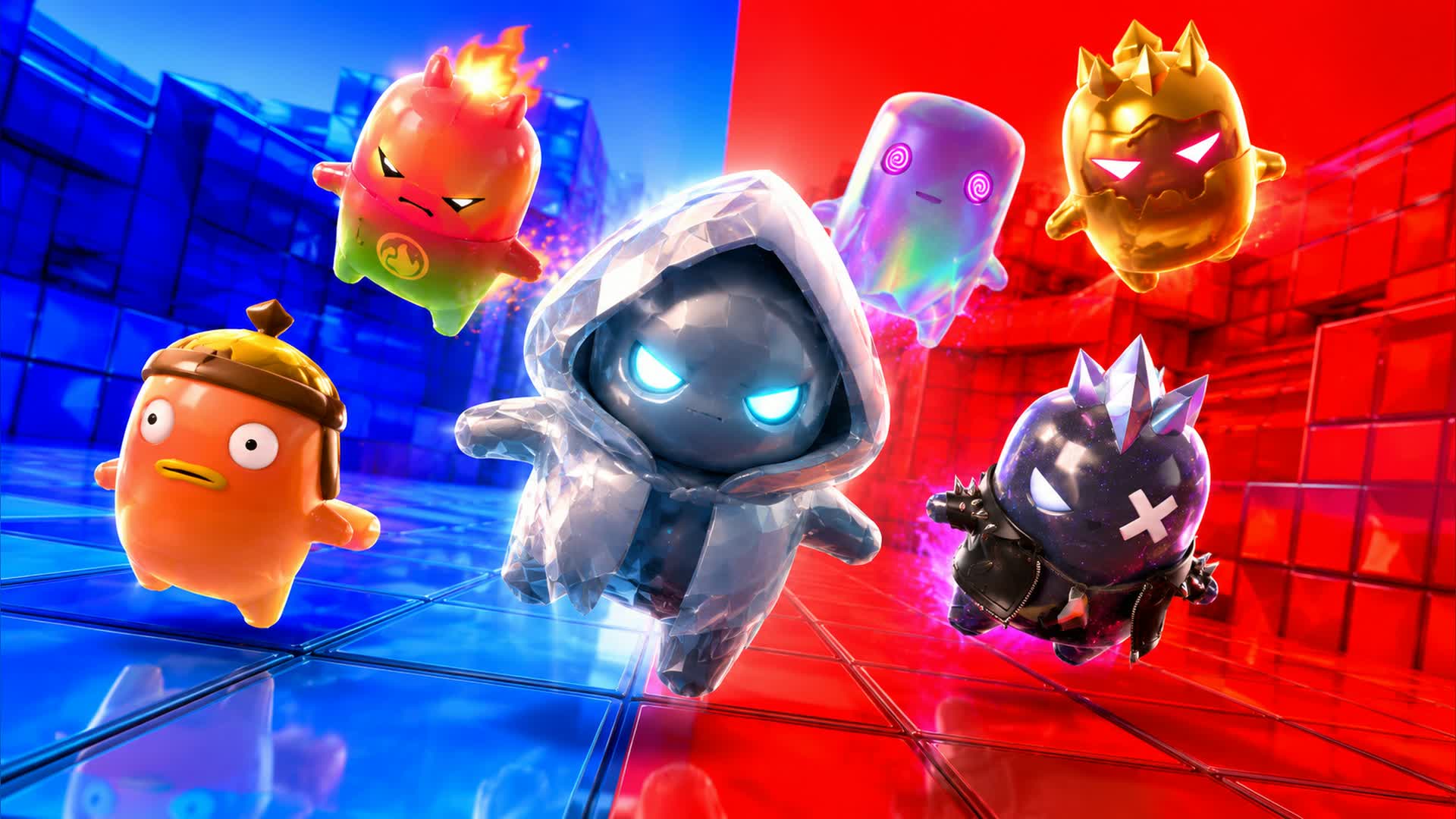 RED VS BLUE HEAT RALLY 🔴🔵 — Fortnite Creative map