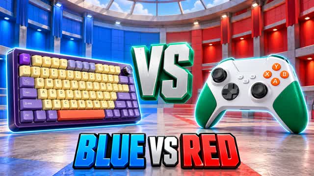 🔫 Manic Red vs Blue Shadow Dynasty 👑 — Fortnite Creative map
