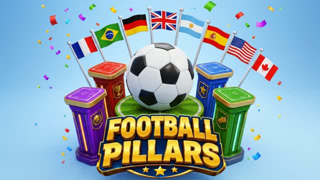 FOOTBALL PILLARS ⚽ — Fortnite Creative map cover art