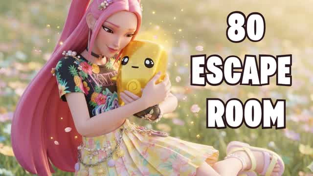 👑80 ESCAPE ROOM👑— Skill Test — Fortnite Creative map