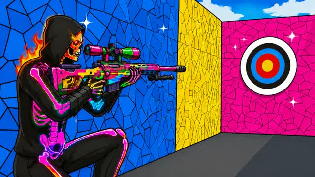 UNC TRICKSHOT PARKOUR (100+ LVL) UNC — Fortnite Creative map