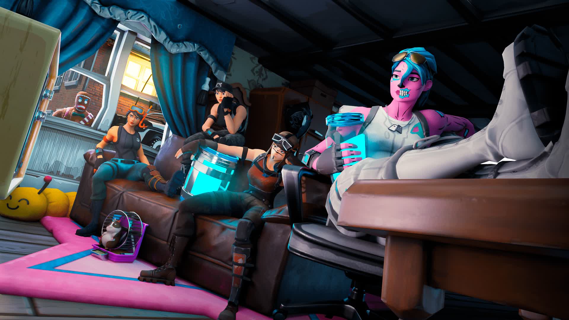NEIGHBORHOOD ROLEPLAY!!!! — Fortnite Creative map