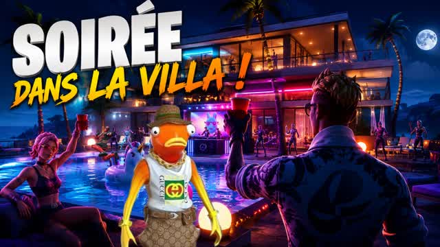 DORO PARTY [BLOOJO] — Fortnite Creative map cover art
