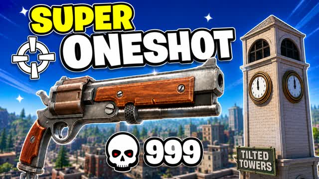 SUPER ONE SHOT GUN GAME FFA 🎯 — Fortnite Creative map