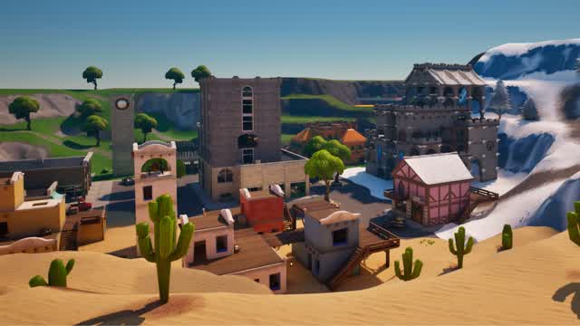 Reality Zone Wars — Fortnite Creative map cover art