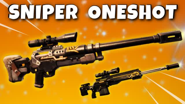ONESHOT FFA SNIPER 🔥 — Fortnite Creative map cover art