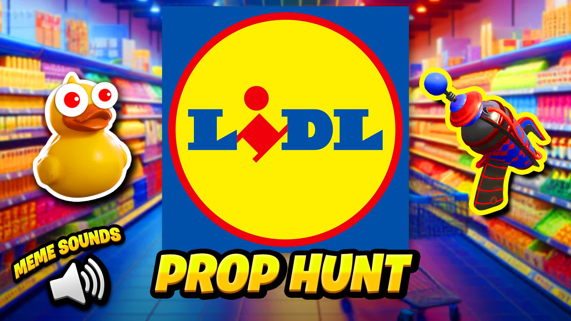 FORT LIDL PROP HUNT  CHRISTMAS CHILL GUY — Fortnite Creative map