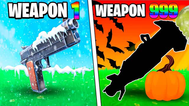 🎃SPOOKY👻GUN GAME🔫 — Fortnite Creative map