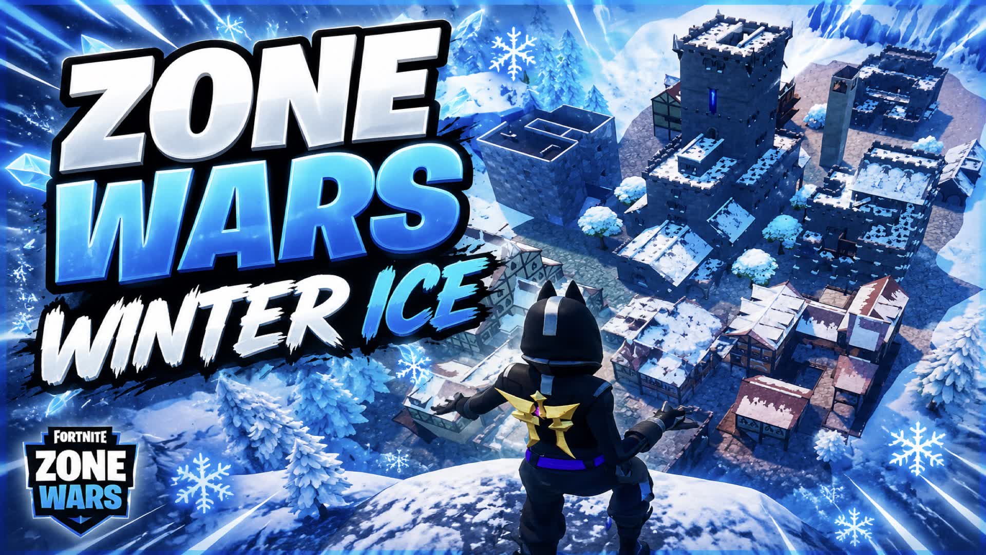 ZONE WARS WINTER ICE — Fortnite Creative map