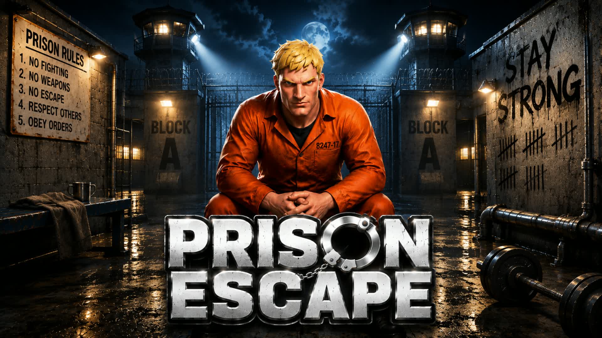 PRISON ESCAPE ROGUELIKE [CARTO] — Fortnite Creative map