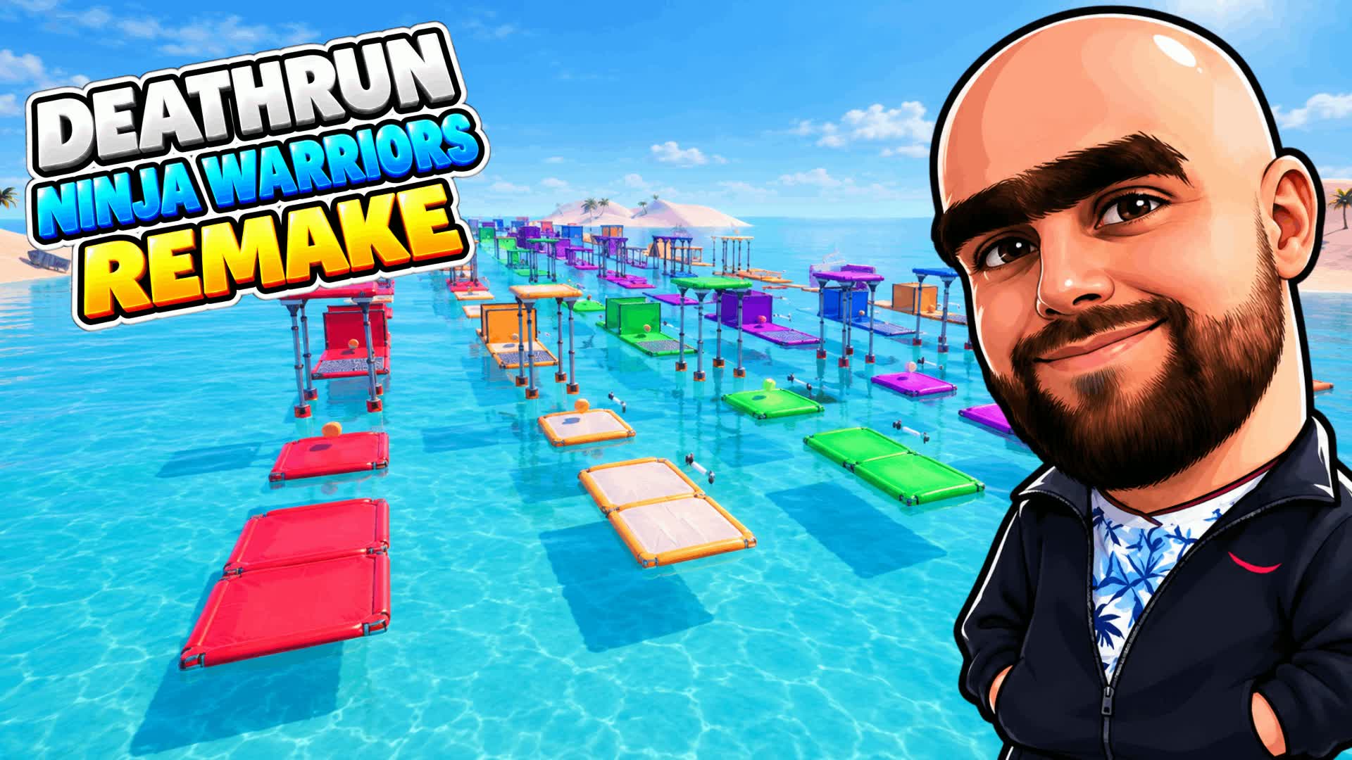 NINJA WARRIORS PARKOUR TEAM CROUTON MICH — Fortnite Creative map