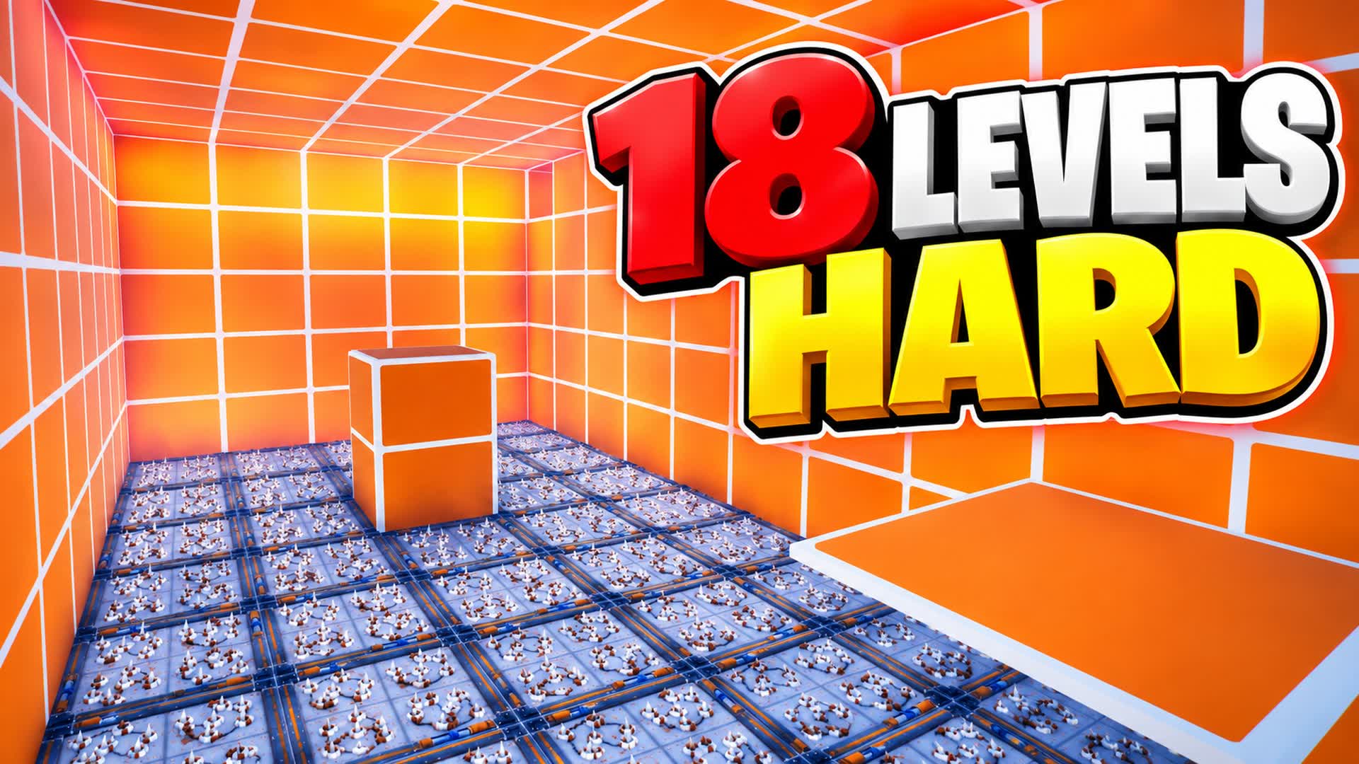 HARD PARKOUR 18 LEVELS باركور — Fortnite Creative map
